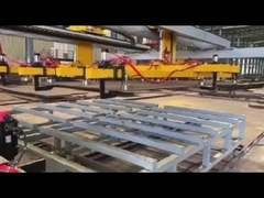 découpeuse lourde en acier de feuille de 6mx2mx16mm avec automatiquement charger et décharger des feuilles