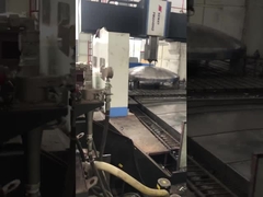 réservoir à demi-sphère deux têtes pour la fabrication de matrices pour presse hydraulique