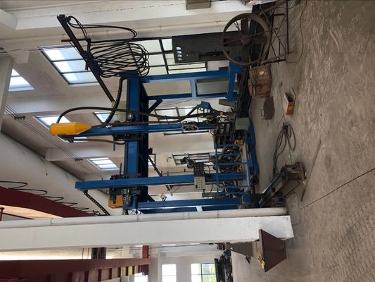 Machine de fabrication de tuyaux à vis à grande vitesse 18 m/min Contrôle Omron