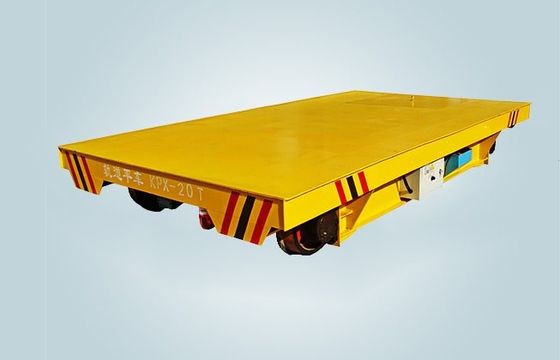 Chariot de transfert motorisé sur rail avec charge utile nominale de 6 tonnes, cadre en acier Q235 Q345, personnalisé
