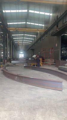 2' “- 8'” tuyau d'acier avec la machine à cintrer de grand diamètre pour plier l'acier de section dans le radian différent