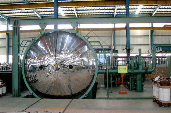 2800 diamètre 3500 longueur Transformateur de puissance en forme ronde Déshumidification